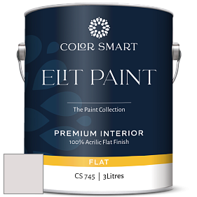 COLOR SMART CS 745 ELIT PAINT глубокоматовая моющаяся краска цвет 1387 Rock Harbor Violet