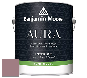 Benjamin Moore Aura 528 Waterborne Interior Semi-gloss Finish краска цвет NCS S 4020-R10B 