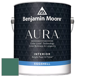 Benjamin Moore Aura 524 Waterborne Interior Eggshell Finish краска цвет 623 Deep Sea