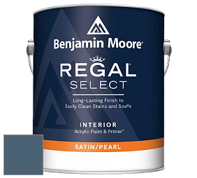 Benjamin Moore 550 Regal Select Waterborne Interior Pearl Finish краска цвет NCS S 6020-R90B 