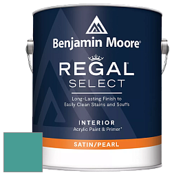 Benjamin Moore 550 Regal Select Waterborne Interior Pearl Finish краска цвет NCS S 3040-B60G 