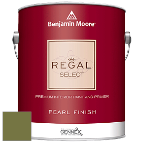Benjamin Moore 550 Regal Select Waterborne Interior Pearl Finish краска цвет 2145-10 Avocado