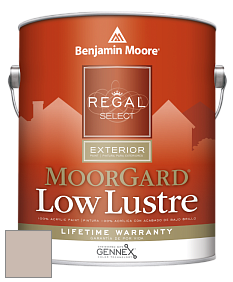 Benjamin Moore W103 Regal Select Exterior Paint-MoorGard Low Lustre Finish краска цвет 990 Hampshire Taupe