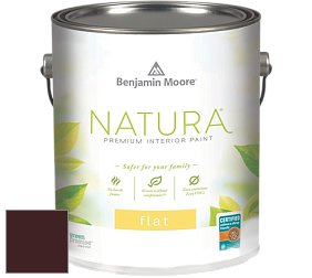 Benjamin Moore 512 Natura Interior Flat Finish матовая краска цвет RAL 3007 
