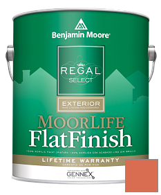 Краска Regal Select Exterior Paint-MoorLife Flat Finish (W105) цвет 021 Jupiter Glow