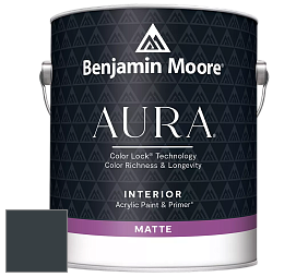Benjamin Moore Aura 522 Interior Paint - Matte краска цвет RAL 7016 