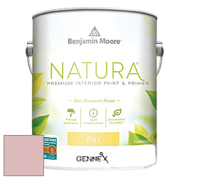 Benjamin Moore 514 Natura Interior Semi-Gloss Finish краска цвет 2093-50 Camellia Pink
