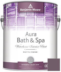 Краска Benjamin Moore Aura Bath & Spa Interior Paint Matte Finish (532) цвет AF-630 