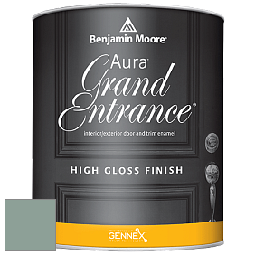 Benjamin Moore Aura 148 Grand Entrance High Gloss эмаль цвет AF-495 