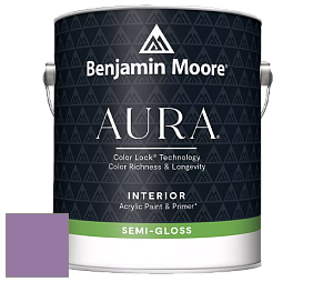 Benjamin Moore Aura 528 Waterborne Interior Semi-gloss Finish краска цвет NCS S 3040-R50B 