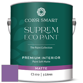 COLOR SMART CS 619 SUPREM ECO PAINT матовая краска цвет NCS S 3050-R50B 