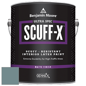 Benjamin Moore 484 Ultra Spec SCUFF-X Interior Matte Finish краска цвет AF-505 