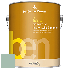 Benjamin Moore Ben W625 Premium Interior Latex Flat краска цвет 633 Appalachian Trail