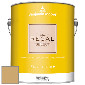 Benjamin Moore 547 Regal Select Waterborne Interior Flat Finish краска цвет 2153-40 Cork