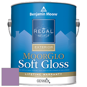 Benjamin Moore W096 Regal Select Exterior Paint-Moor GloSoft Gloss Finish краска цвет 2073-40 Purple Hyacinth