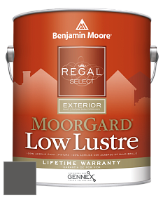 Benjamin Moore W103 Regal Select Exterior Paint-MoorGard Low Lustre Finish краска цвет 2134-30 Iron Mountain