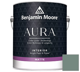 Краска Benjamin Moore Aura 522 Interior Paint - Matte краска цвет 706 Cedar Mountains