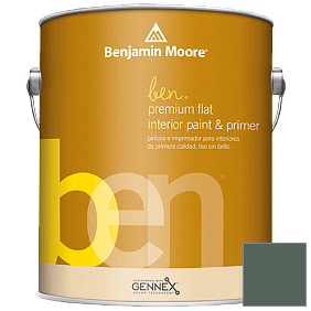 Краска Ben Premium Interior Latex Flat (W625) цвет HC-135 BM HC-135