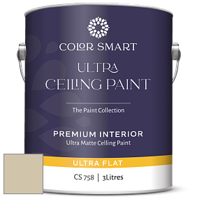 COLOR SMART CS 758 ULTRA CEILING PAINT ультраматовая краска цвет AF-95 