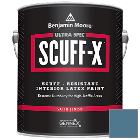 Краска Ultra Spec SCUFF-X Interior Satin Finish (486) цвет 1679 Bedford Blue