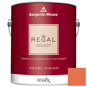 Краска Regal Select Waterborne Interior Pearl Finish (550) цвет 2014-30 Tangy Orange