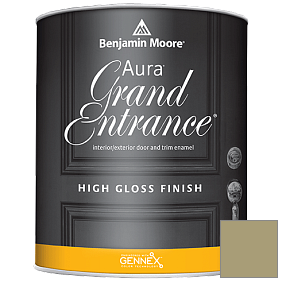 Краска Aura Grand Entrance High Gloss (148) цвет 495 Hillside Green
