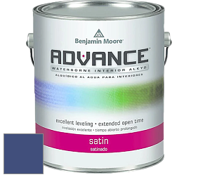 Benjamin Moore 792 Advance Interior Paint-Satin эмаль цвет 2067-20 Starry Night Blue