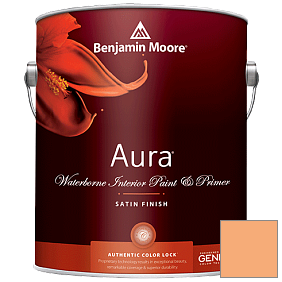 Краска Aura Waterborne Interior Satin Finish (526) цвет 2015-40 Peach Sorbet