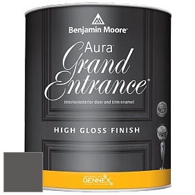 Benjamin Moore Aura 148 Grand Entrance High Gloss эмаль цвет 2134-30 Iron Mountain