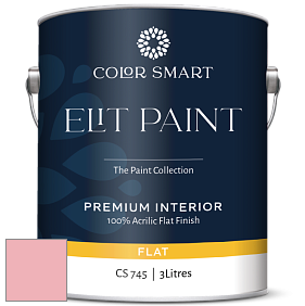 COLOR SMART CS 745 ELIT PAINT глубокоматовая моющаяся краска цвет 2008-50 Delicate Rose