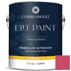 Краска COLOR SMART CS 745 ELIT PAINT глубокоматовая моющаяся краска цвет 2001-30 Spring Tulips