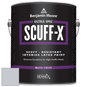 Benjamin Moore 484 Ultra Spec SCUFF-X Interior Matte Finish краска цвет 2118-60 Misty Memories