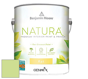 Benjamin Moore 514 Natura Interior Semi-Gloss Finish краска цвет NCS S 0540-G40Y 