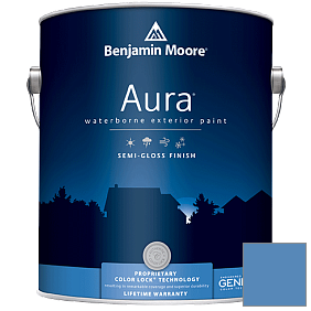 Краска Aura Waterborne Exterior Semi-Gloss Finish (632) цвет 818 Watertown