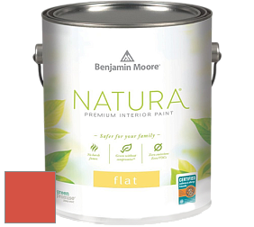 Benjamin Moore 512 Natura Interior Flat Finish матовая краска цвет 007 Piñata
