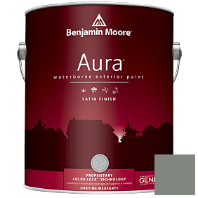 Краска Aura Waterborne Exterior Satin Finish (631) цвет HC-163 BM HC-163