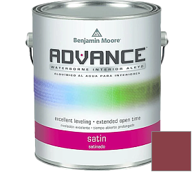 Краска Benjamin Moore 792. Advance Interior Paint-Satin эмаль цвет 2080-10 Raspberry Truffle
