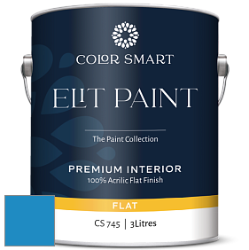 COLOR SMART CS 745 ELIT PAINT глубокоматовая моющаяся краска цвет NCS S 2060-R90B 
