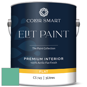 COLOR SMART CS 745 ELIT PAINT глубокоматовая моющаяся краска цвет NCS S 2040-B90G 