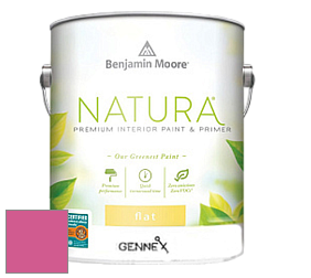 Benjamin Moore 514 Natura Interior Semi-Gloss Finish краска цвет RAL 4003 