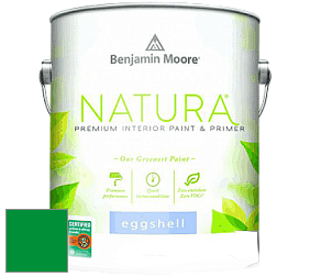 Benjamin Moore 513 Natura Interior Eggshell Finish краска с блеском цвет RAL 6037 