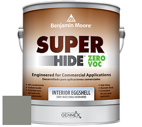 Benjamin Moore 357 Super Hide Zero Voc Interior Eggshell краска цвет 1483 Cos Cob Stonewall