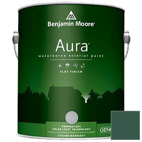 Краска Aura Waterborne Exterior Flat Finish (629) цвет 2052-10 Ocean Tropic