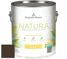 Benjamin Moore 512 Natura Interior Flat Finish матовая краска цвет RAL 8014 