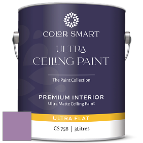 COLOR SMART CS 758 ULTRA CEILING PAINT ультраматовая краска цвет 2073-40 Purple Hyacinth