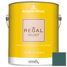 Краска Regal Select Waterborne Interior Flat Finish (547) цвет 2049-20 Oasis Blue