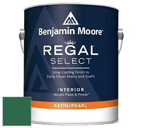 Benjamin Moore 550 Regal Select Waterborne Interior Pearl Finish краска цвет 2042-10 True Green