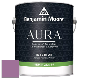 Benjamin Moore Aura 528 Waterborne Interior Semi-gloss Finish краска цвет NCS S 3040-R40B 