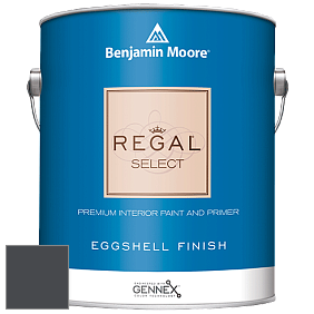 Benjamin Moore 549 Regal Select Waterborne Interior Eggshell Finish краска цвет 2127-20 Black Ink
