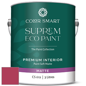 COLOR SMART CS 619 SUPREM ECO PAINT матовая краска цвет 2086-20 Rose Parade